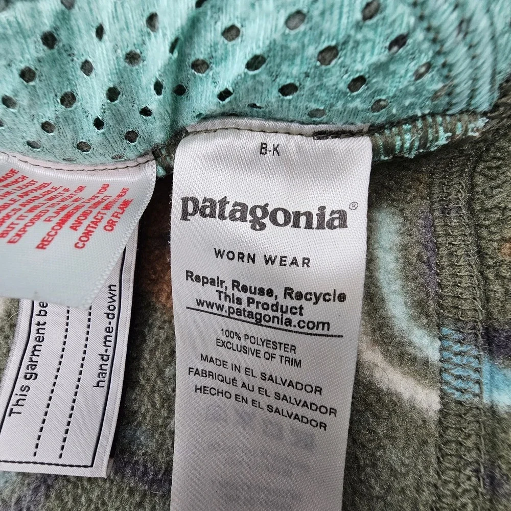 Patagonia Synchilla Hooded Fleece Jacket 3-6M